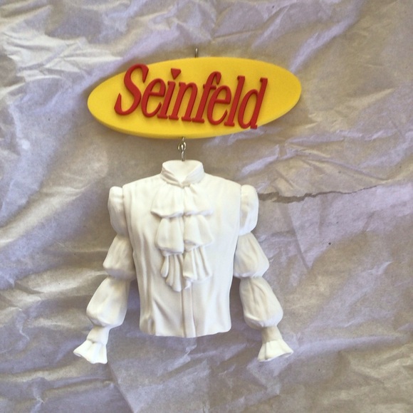 2022 HALLMARK SEINFELD PUFFY SHIRT ORNAMENT NIB - Picture 3 of 5